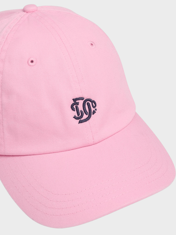 Embroidered Baseball Cap - Unisex - Prep Pink - Gumpel & Co