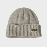 Brodeo Beanie - Unisex - OG Legacy Label: Crisp Grey