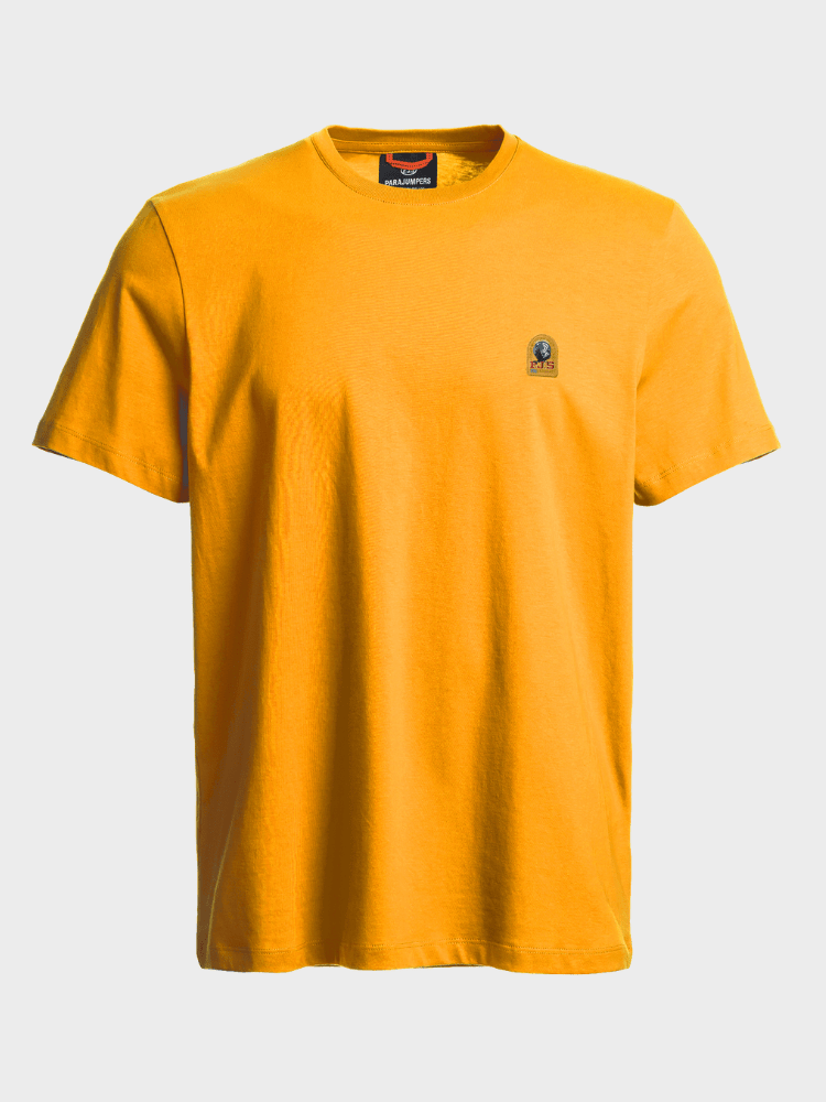 Patch T-Shirt - Herre - Yellow - Gumpel & Co