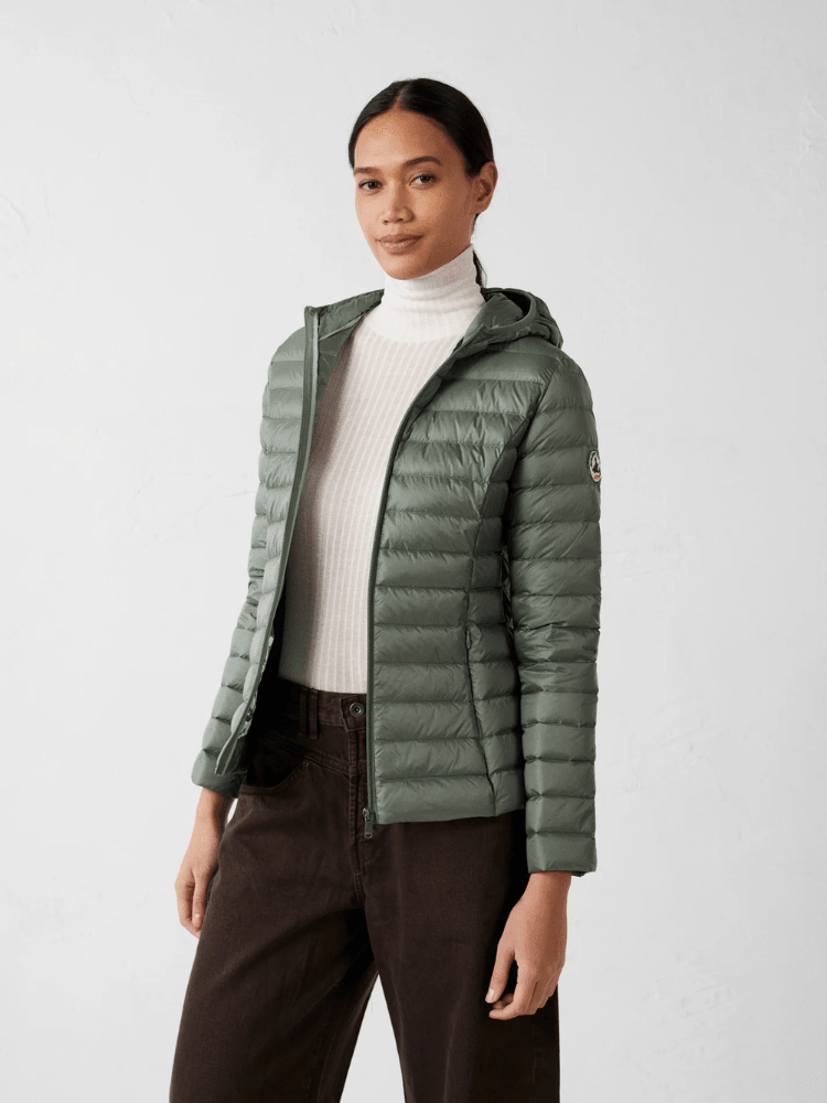 JOTT Cloe Let Dunjakke - Dame - Sage Green