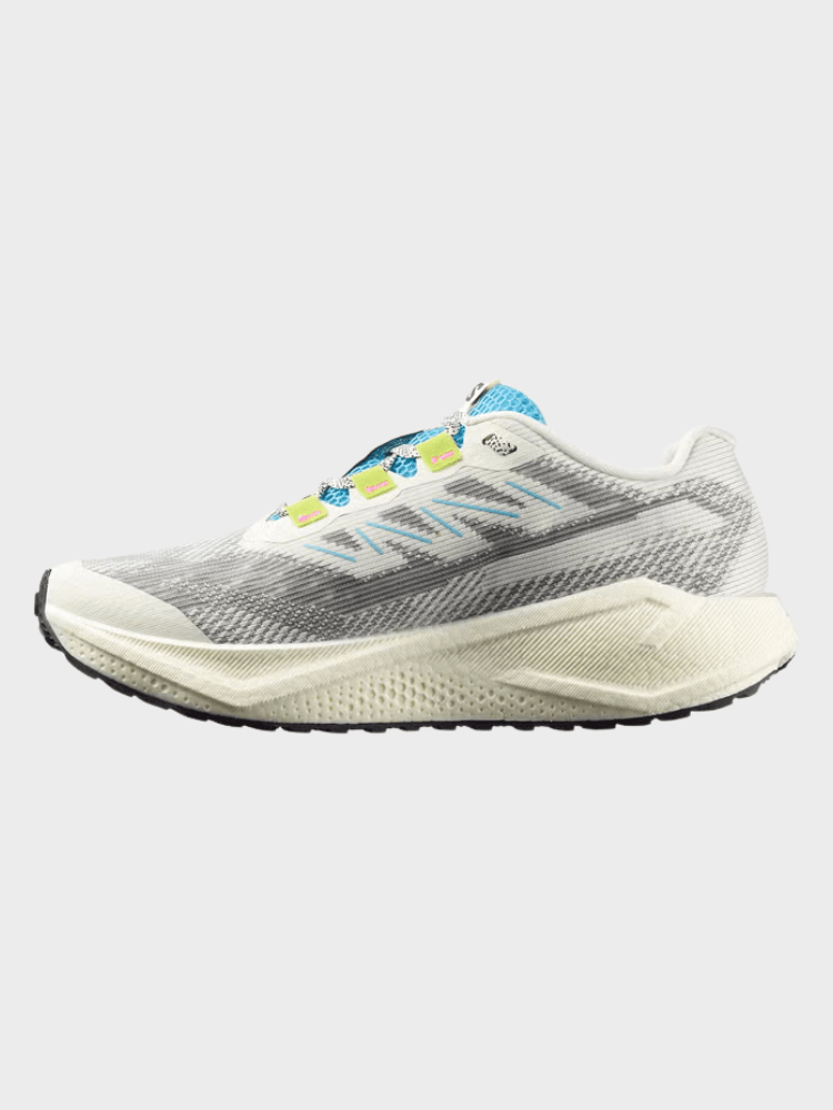Salomon Aero Blaze 3 Gravel Sko - herre - Grå / Grøn / Blå