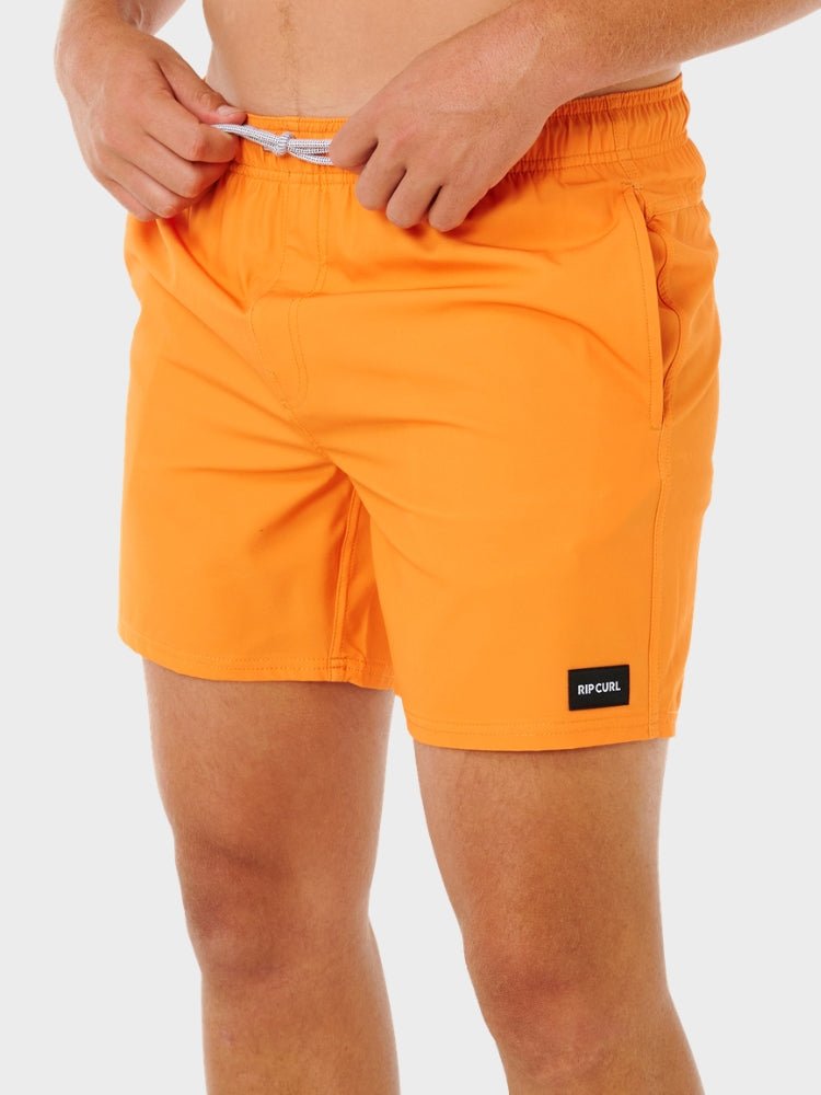 Offset Daily Badeshorts - Herre - Bright Orange - Gumpel & Co
