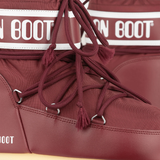 Icon Low Nylon - Dame - Burgundy