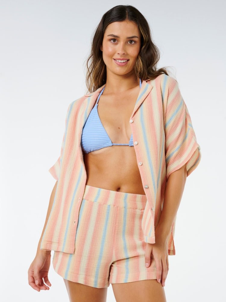 Rip Curl Premium Surf Stripe Shorts - Dame - Multico