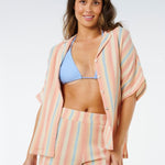 Rip Curl Premium Surf Stripe Shorts - Dame - Multico