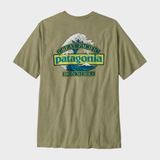 Great Waves Responsibili Tshirt - Herre - Gumtree Green - Gumpel & Co