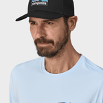 P6 Logo Trucker Cap - Unisex - Black - Gumpel & Co