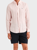 Douglas Linen Shirt-Classic Fit - Lt Pink