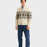 Hadley Zip Cardigan - Off White