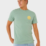Wettie Passage Icon T shirt - Herre - Aloe - Gumpel & Co