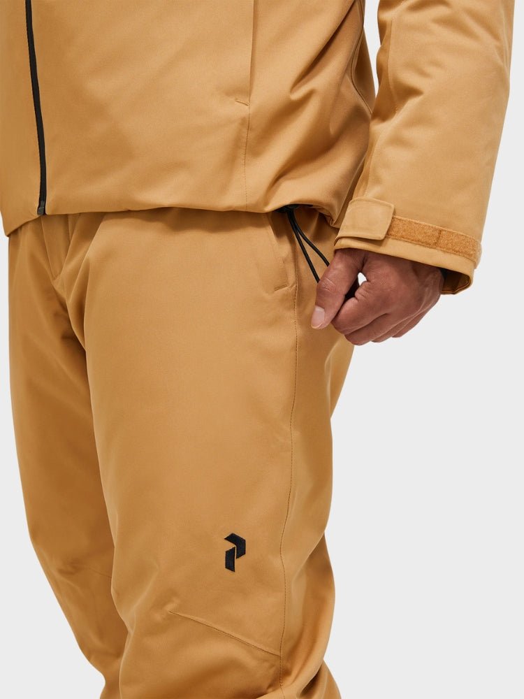 Maroon Insulated 2L Skijakke - Herre - Beige - Gumpel & Co