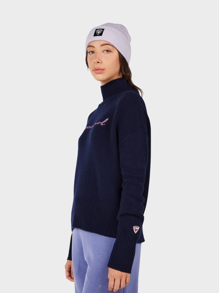 Signature Sweater - Dame - Dark Navy - Gumpel & Co