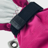 Kids Army Leather Heli Skivanter - Børn - Fuchsia