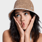 Roxy Spotless Sunnies Hat - Dame - Brownie