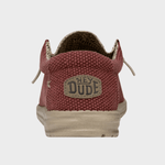 Hey Dude Wally Braided - Herre - Pompeian Red