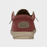 Hey Dude Wally Braided - Herre - Pompeian Red
