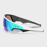 Vanguard AI Solbriller - White/ Prizm Sapphire - Gumpel & Co