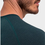 Mens Thermozone Long - sleeve shirt Wool - Tech - Holly - Gumpel & Co