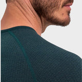 Mens Thermozone Long - sleeve shirt Wool - Tech - Holly - Gumpel & Co