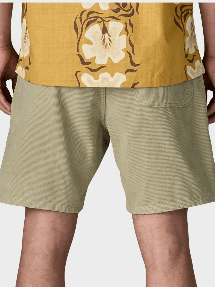 Corduroy Volley Shorts - Herre - Blue Sage (blå) - Gumpel & Co