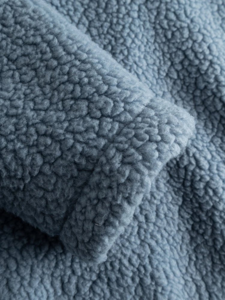 Tindur Shearling W Jacket Fleece - Dame - Blue Mirage - Gumpel & Co