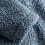 Tindur Shearling W Jacket Fleece - Dame - Blue Mirage - Gumpel & Co