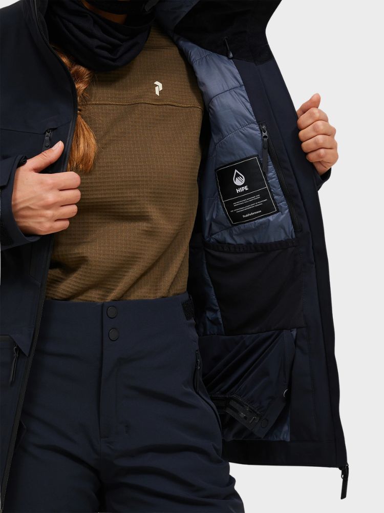 Whitelight Apex Skijakke - Sort - Dame - Gumpel & Co