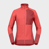 W lofoten warm2 Midlayer - Dame - Deep Sea Coral/Baked Apple