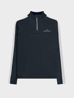 W 5Mila Half Zip - Dame - Faded Navy/Stripe