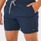 Offset Daily Badeshorts - Herre - Navy - Gumpel & Co