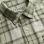 Merchant Lite Check Skjorte - Herre - Cedar Check Sage - Gumpel & Co