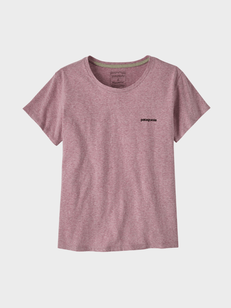 P6 Logo Responsibili Tshirt - Dame - Quiet Violet - Gumpel & Co