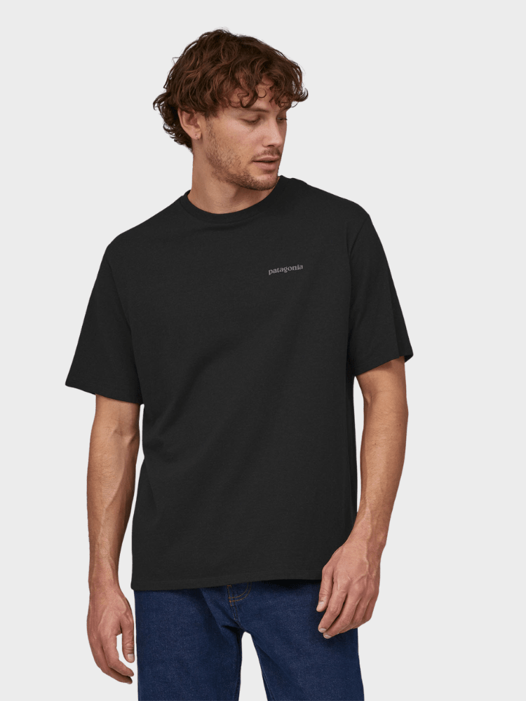 Patagonia Flying Fish Responsibili Tshirt - Herre - Sort
