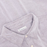 Breeze comfort corduroy short sleeve shirt - Herre - Shaved Chocolate