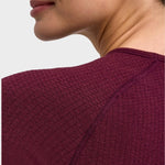 Womens Thermozone Long - sleeve shirt Wool - Tech - Barolo - Gumpel & Co