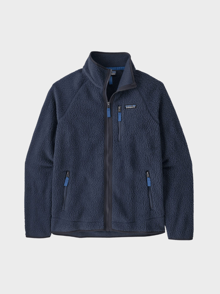 Patagonia Retro Pile Fleecetrøje - Herre - New Navy w/Sunken Blue