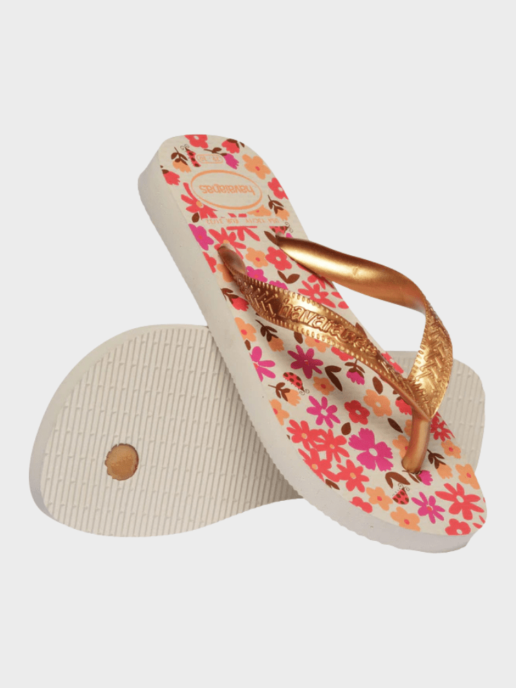 Flores Klipklapper - Børn - Beige/Golden - Gumpel & Co