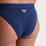 Roxy Shine Moderate Bikini Underdel - Dame - Mood Indigo
