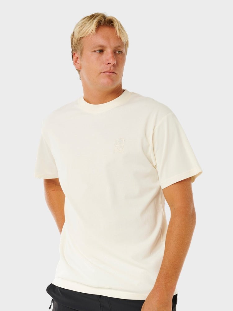 Search Embroidery T shirt - Herre - Bone - Gumpel & Co