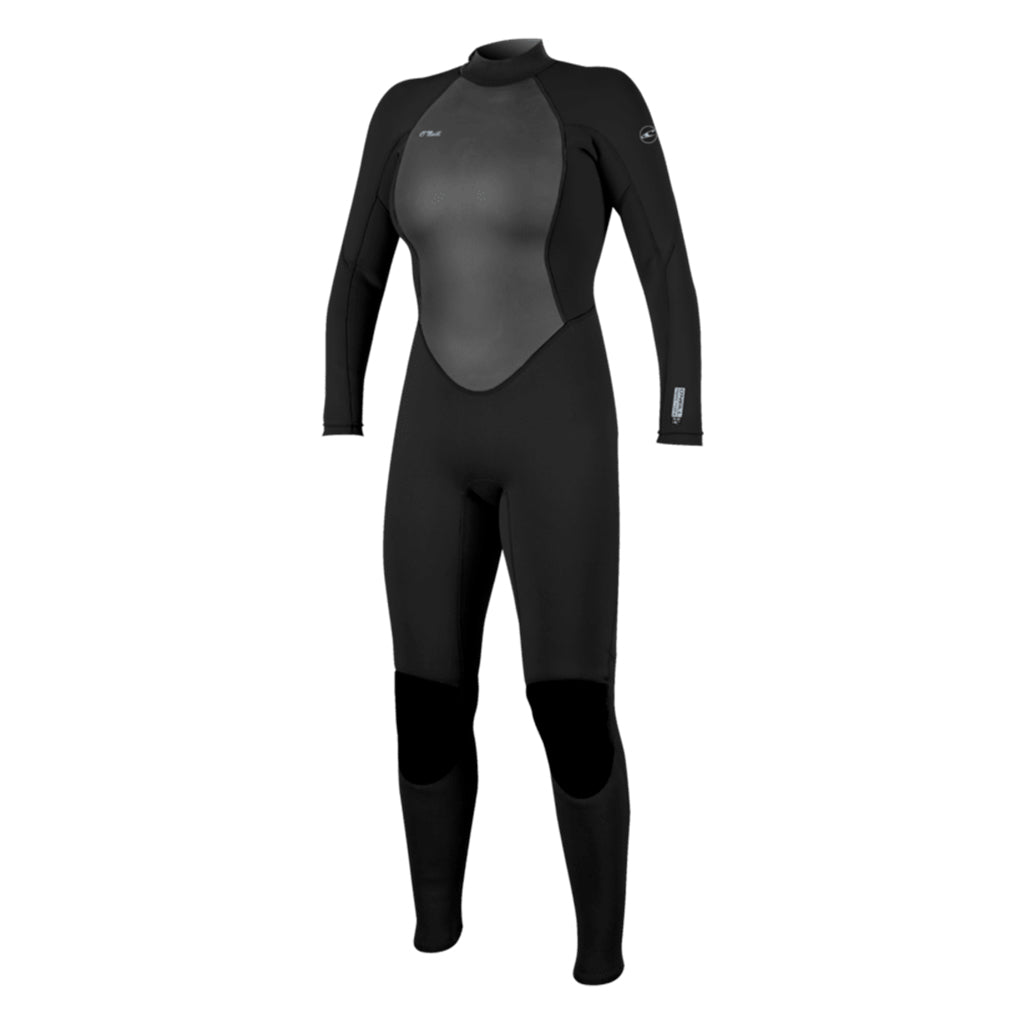O´Neill Wms Reactor 2 3/2 Back Zip Full Våddragt - Dame - Black/Black
