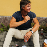 Fjordcord Slacks 16 Wale - Herre - Desert