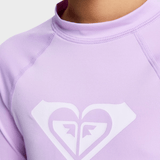 Whole Hearted Langærmet UV trøje - Pige - Crocus Petal - Gumpel & Co