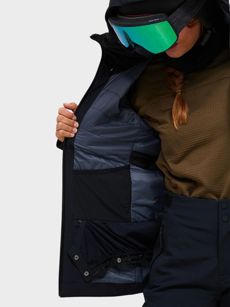 Whitelight Apex Skijakke - Sort - Dame - Gumpel & Co