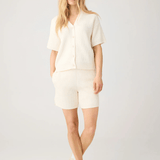 KNOWLEDGE COTTON APPAREL POSEY Shorts - Dame - Egret