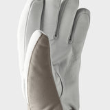 Female Heli 5 fingre Skihandsker - Dame - Khaki/Off White