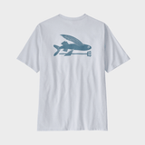 Flying Fish Responsibili Tshirt - Herre - Hvid - Gumpel & Co