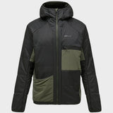 Freelight Reversible Midlayer med Hætte - Herre - Grøn / Olive Extreme