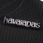 Slim Glitter II Klipklapper - Dame - Black/Black - Gumpel & Co