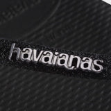 Slim Glitter II Klipklapper - Dame - Black/Black - Gumpel & Co