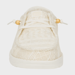 Hey Dude Wendy Crochet Lace - Dame - White Gold